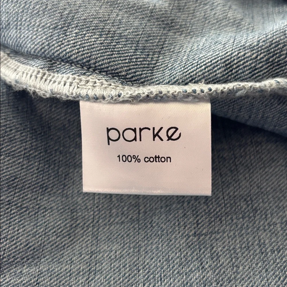 Parke Blue Denim Jean Jacket - Picture 7 of 9